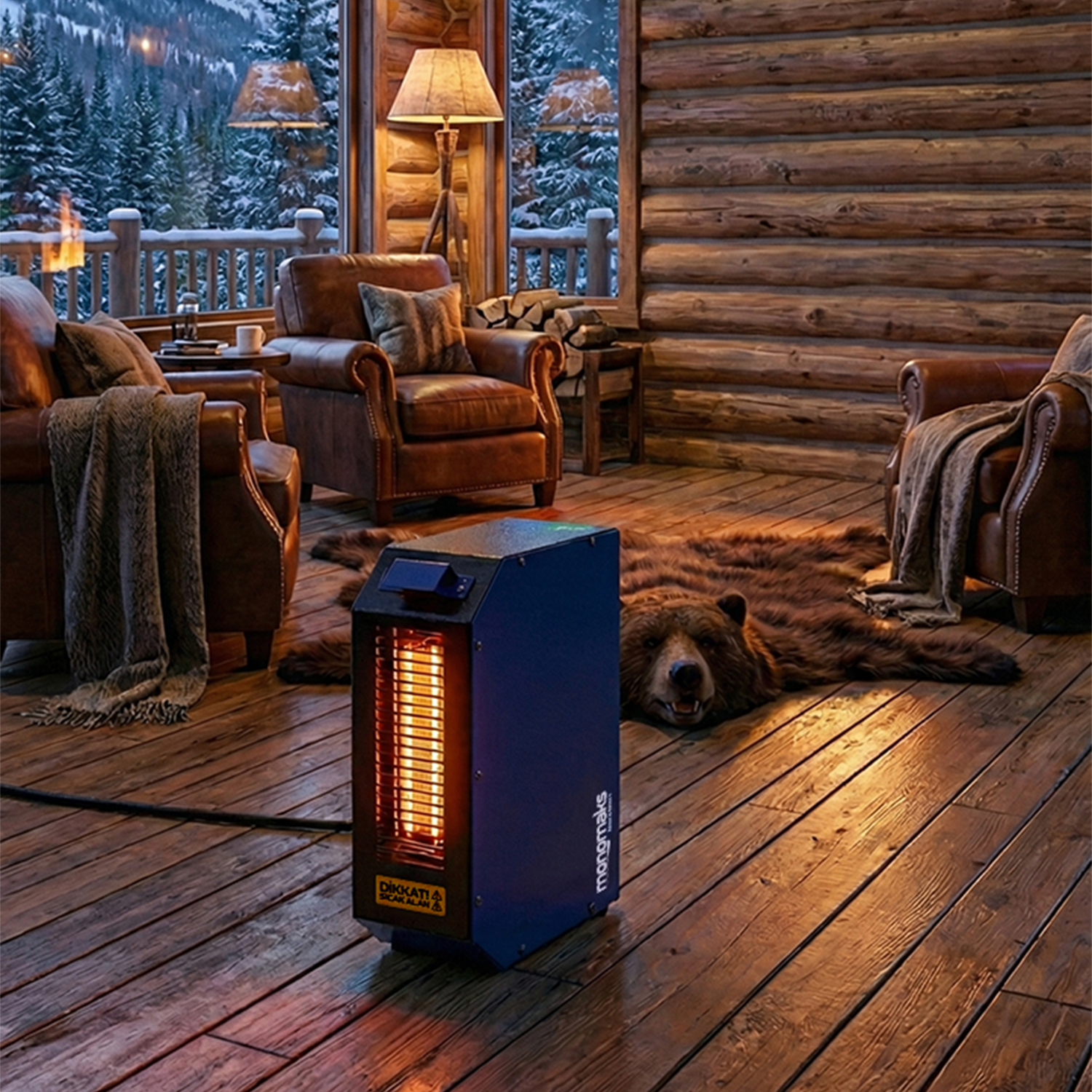 MonoMaks ProHeat 3400™ - Mono Fanlı Isıtıcı