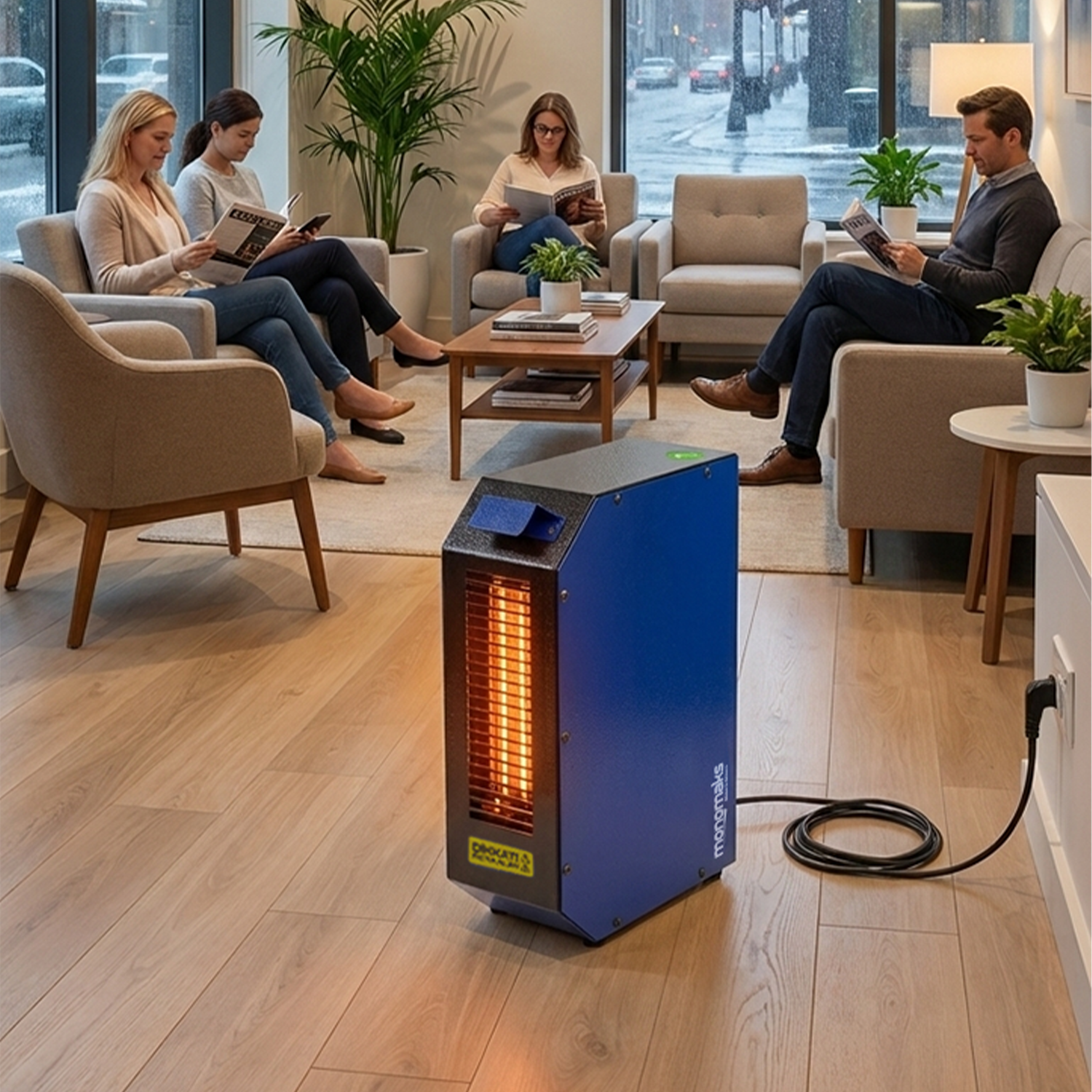 MonoMaks ProHeat 3400™ - Mono Fanlı Isıtıcı