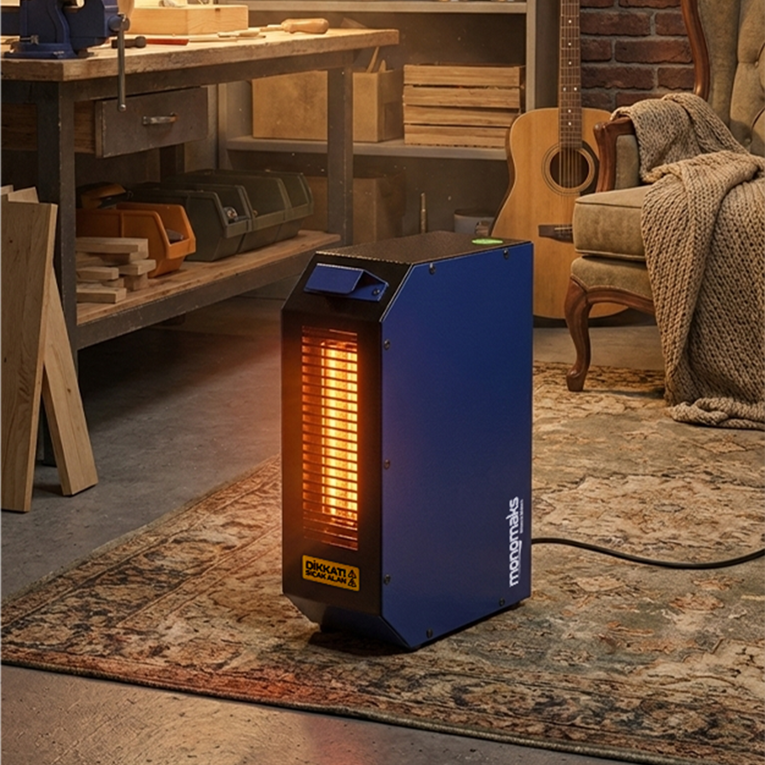 MonoMaks ProHeat 3400™ - Mono Fanlı Isıtıcı